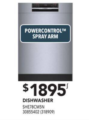 Réno Dépôt Bosch dishwasher offer