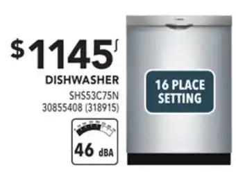 Réno Dépôt Bosch dishwasher offer