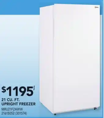Réno Dépôt Midea 21 cu. ft. upright freezer offer