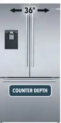 Réno Dépôt Bosch 21.6 cu. ft. refrigerator offer