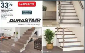 Réno Dépôt Durastair duraclic stairtread and riser set 12.25 x 50 offer