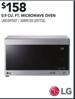 Réno Dépôt 0.9 cu. ft. microwave oven offer