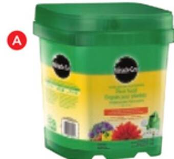 Réno Dépôt Miracle-gro plant fertilizer offer