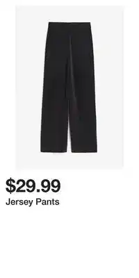 H&M Jersey pants offer