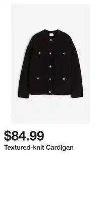 H&M Textured-knit cardigan offer
