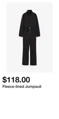 H&M Fleece-lined jumpsuit offer