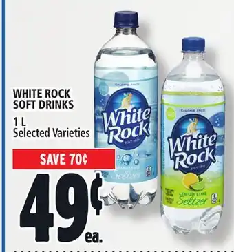 Metro White rock soft drinks offer