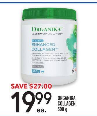Metro Organika collagen offer