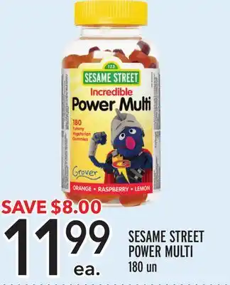Metro Sesame street power multi offer