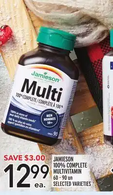 Metro Jamieson 100% complete multivitamin offer
