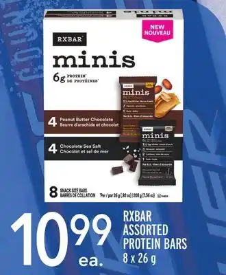 Metro Rxbar assorted protein bars offer