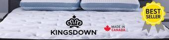 Leon's Kingsdown mila medium queen mattress offer