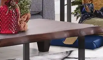 Leon's Natura coffee table - walnut offer