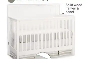 Leon's Emery convertible panel crib - grey offer