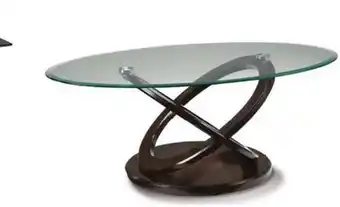 Leon's Atomic coffee table - brown cherry offer