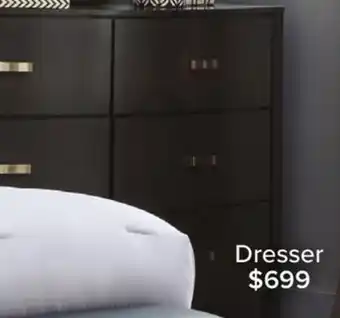 Leon's Cinema 6 drawer dresser - charcoal offer