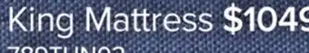 Leon's Serta perfect sleeper tundra plush euro top king mattress offer
