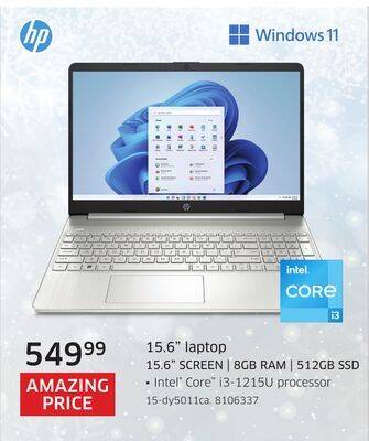 The Source Hp 15.6 laptop 15.6 screen | 8gb ram | 512gb ssd offer