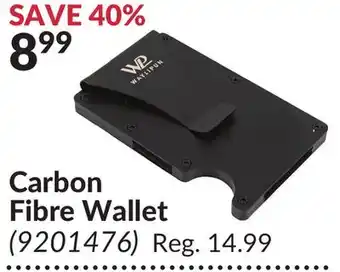 Princess Auto Carbon fibre wallet offer