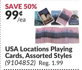 Princess Auto Usa locations playing cards offer