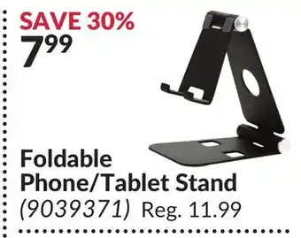 Princess Auto Foldable phone/tablet stand offer