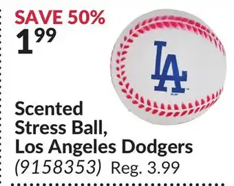 Princess Auto Scented stress ball, los angeles dodgers offer