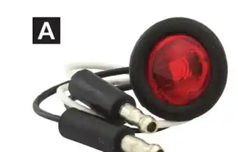Princess Auto Led red clearance/marker penny light offer