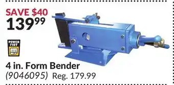 Princess Auto Power fist 4 in. form bender offer