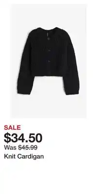 H&M Knit cardigan offer