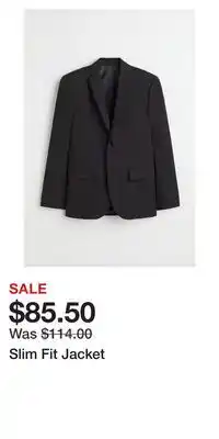 H&M Slim fit jacket offer