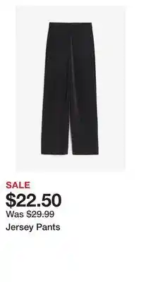 H&M Jersey pants offer