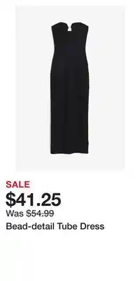 H&M Bead-detail tube dress offer