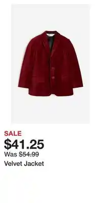 H&M Velvet jacket offer