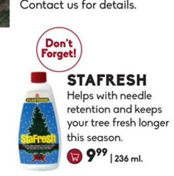 Sheridan Nurseries Stafresh offer