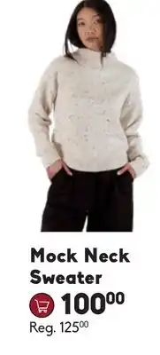 Sheridan Nurseries Mock neck sweater offer