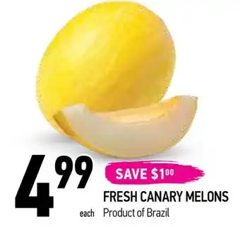 Coppa's Fresh Market Fresh canary melons offer