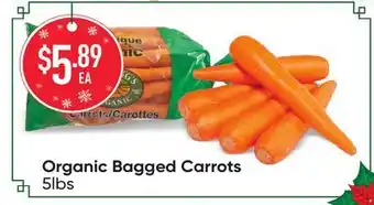 Healthy Planet Organic bagged carrots offer