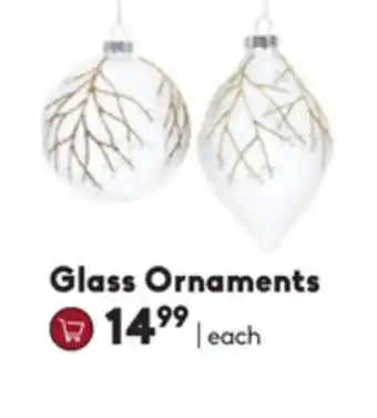 Sheridan Nurseries Glass ornaments offer