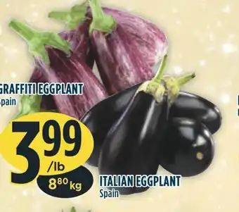 Marché Adonis Grafitti eggplant offer