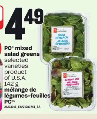 Independent City Market Pc mixed salad greens, 142 g offer