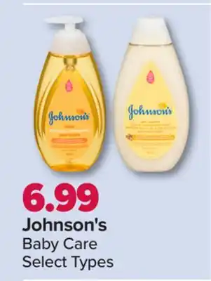 PharmaChoice Johnson's baby care offer