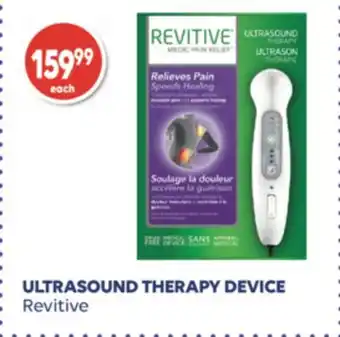Wellwise by Shoppers Ultrasound therapy device revitive offer