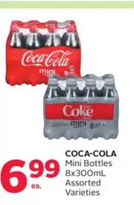 Rexall Coca-cola mini bottles offer