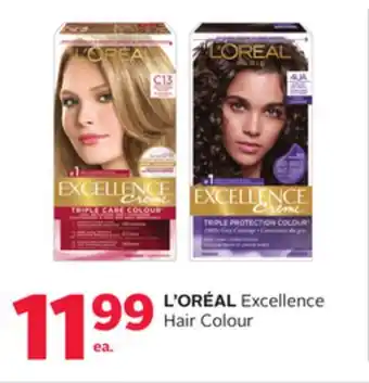 Rexall L' oréal excellence hair colour offer