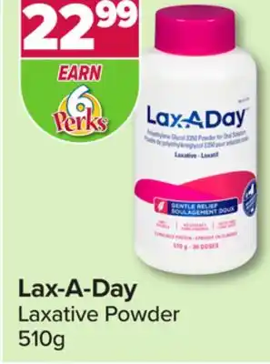 PharmaChoice Lax-a-day laxative powder offer