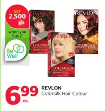 Rexall Revlon colorsilk hair colour offer