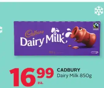 Rexall Cadbury dairy milk offer