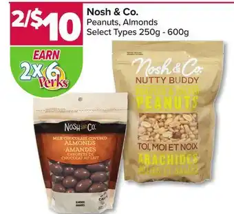 PharmaChoice Nosh & co. peanuts, almonds offer