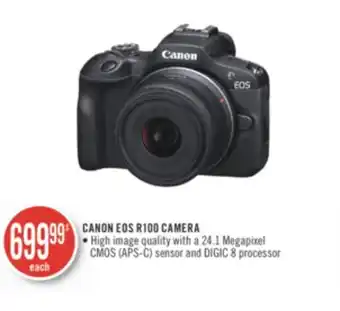 Shoppers Drug Mart Canon eos r100 camera offer