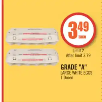 Shoppers Drug Mart Grade a large white eggs offer